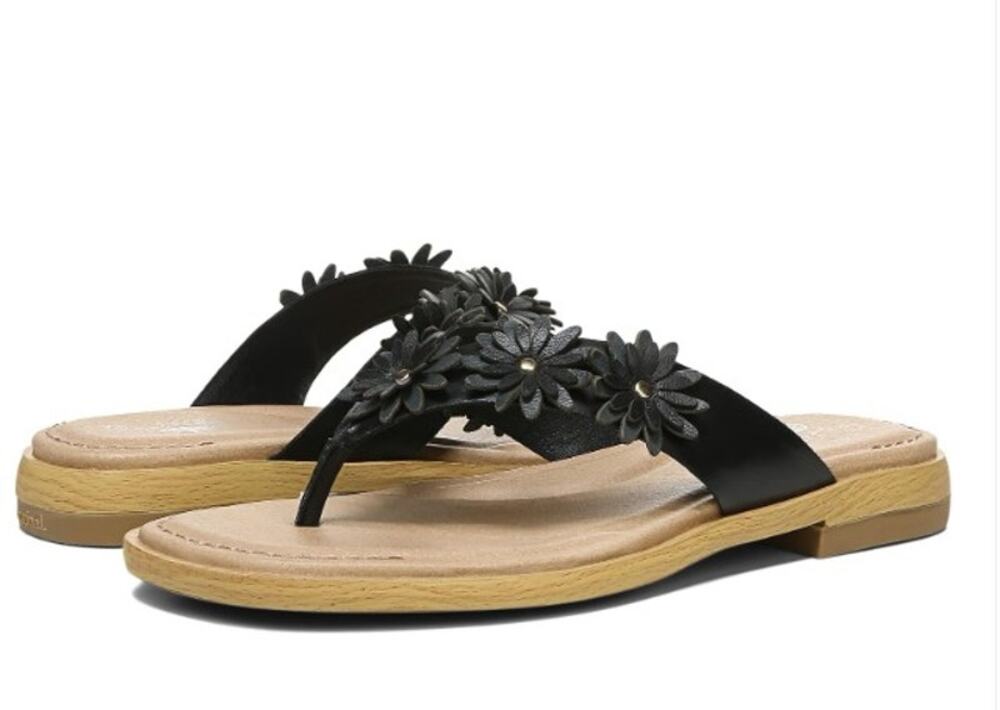 Dr. Scholl's Marigold Black 7.5 Flip flops Thongs